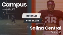 Matchup: Campus High vs. Salina Central  2018