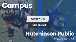 Matchup: Campus High vs. Hutchinson Public  2018