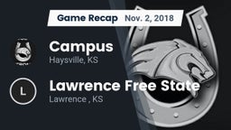 Recap: Campus  vs. Lawrence Free State  2018