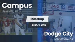 Matchup: Campus High vs. Dodge City  2019