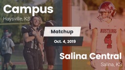 Matchup: Campus High vs. Salina Central  2019