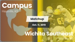 Matchup: Campus High vs. Wichita Southeast  2019