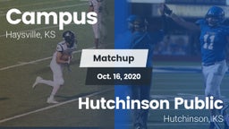 Matchup: Campus High vs. Hutchinson Public  2020