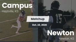 Matchup: Campus High vs. Newton  2020