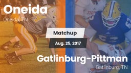 Matchup: Oneida vs. Gatlinburg-Pittman  2017