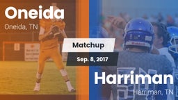 Matchup: Oneida vs. Harriman  2017