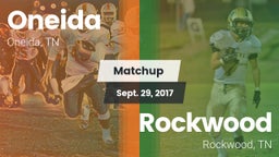 Matchup: Oneida vs. Rockwood  2017