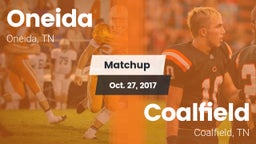 Matchup: Oneida vs. Coalfield  2017