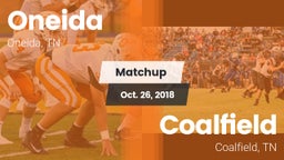Matchup: Oneida vs. Coalfield  2018