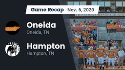 Recap: Oneida  vs. Hampton  2020