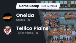 Recap: Oneida  vs. Tellico Plains  2023