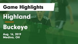 Highland  vs Buckeye  Game Highlights - Aug. 16, 2019