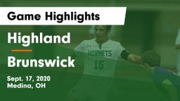 Highland  vs Brunswick  Game Highlights - Sept. 17, 2020