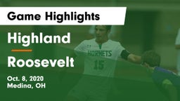 Highland  vs Roosevelt  Game Highlights - Oct. 8, 2020