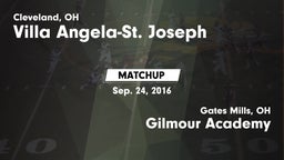 Matchup: Villa Angela-St. Jos vs. Gilmour Academy  2016
