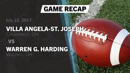 Recap: Villa Angela-St. Joseph  vs. Warren G. Harding  2017