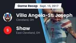 Recap: Villa Angela-St. Joseph  vs. Shaw  2017