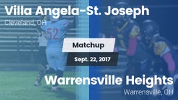 Matchup: Villa Angela-St. Jos vs. Warrensville Heights  2017