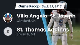 Recap: Villa Angela-St. Joseph  vs. St. Thomas Aquinas  2017