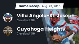 Recap: Villa Angela-St. Joseph  vs. Cuyahoga Heights  2018