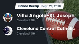 Recap: Villa Angela-St. Joseph  vs. Cleveland Central Catholic 2018