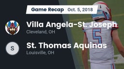 Recap: Villa Angela-St. Joseph  vs. St. Thomas Aquinas  2018