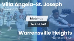 Matchup: Villa Angela-St. Jos vs. Warrensville Heights  2019