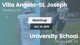 Matchup: Villa Angela-St. Jos vs. University School 2019