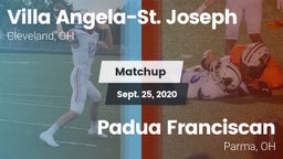 Matchup: Villa Angela-St. Jos vs. Padua Franciscan  2020