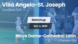 Matchup: Villa Angela-St. Jos vs. Notre Dame-Cathedral Latin  2020
