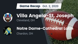 Recap: Villa Angela-St. Joseph  vs. Notre Dame-Cathedral Latin  2020