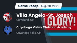 Recap: Villa Angela-St. Joseph  vs. Cuyahoga Valley Christian Academy  2021