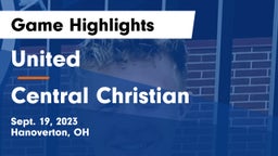 United  vs Central Christian  Game Highlights - Sept. 19, 2023