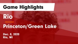 Rio  vs Princeton/Green Lake  Game Highlights - Dec. 8, 2020