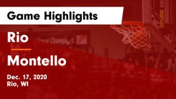 Rio  vs Montello Game Highlights - Dec. 17, 2020