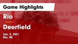 Rio  vs Deerfield  Game Highlights - Jan. 5, 2021