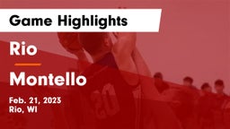 Rio  vs Montello  Game Highlights - Feb. 21, 2023