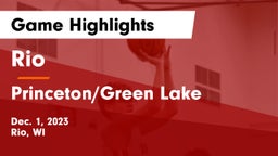 Rio  vs Princeton/Green Lake  Game Highlights - Dec. 1, 2023