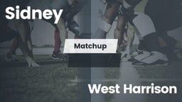 Matchup: Sidney vs. West Harrison  2016