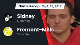 Recap: Sidney  vs. Fremont-Mills  2017