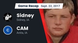 Recap: Sidney  vs. CAM  2017
