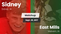 Matchup: Sidney vs. East Mills  2017