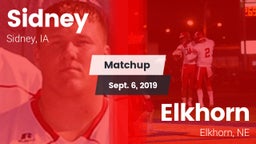 Matchup: Sidney vs. Elkhorn  2019