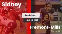 Matchup: Sidney vs. Fremont-Mills  2019