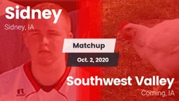 Matchup: Sidney vs. Southwest Valley  2020