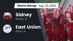 Recap: Sidney  vs. East Union  2023