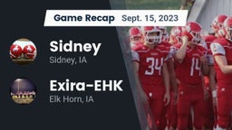 Recap: Sidney  vs. Exira-EHK  2023