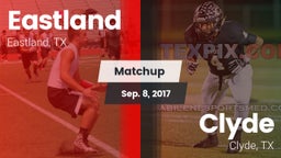 Matchup: Eastland vs. Clyde  2017