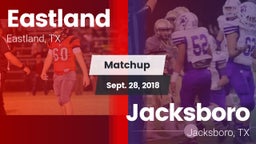 Matchup: Eastland vs. Jacksboro  2018