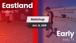 Matchup: Eastland vs. Early  2018